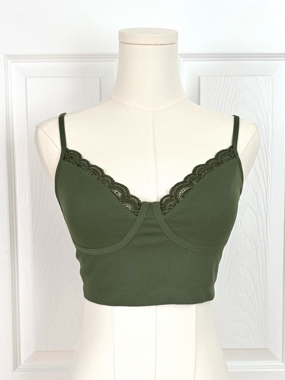 Aerie Superchill Seamless Corset Tank Top Size M